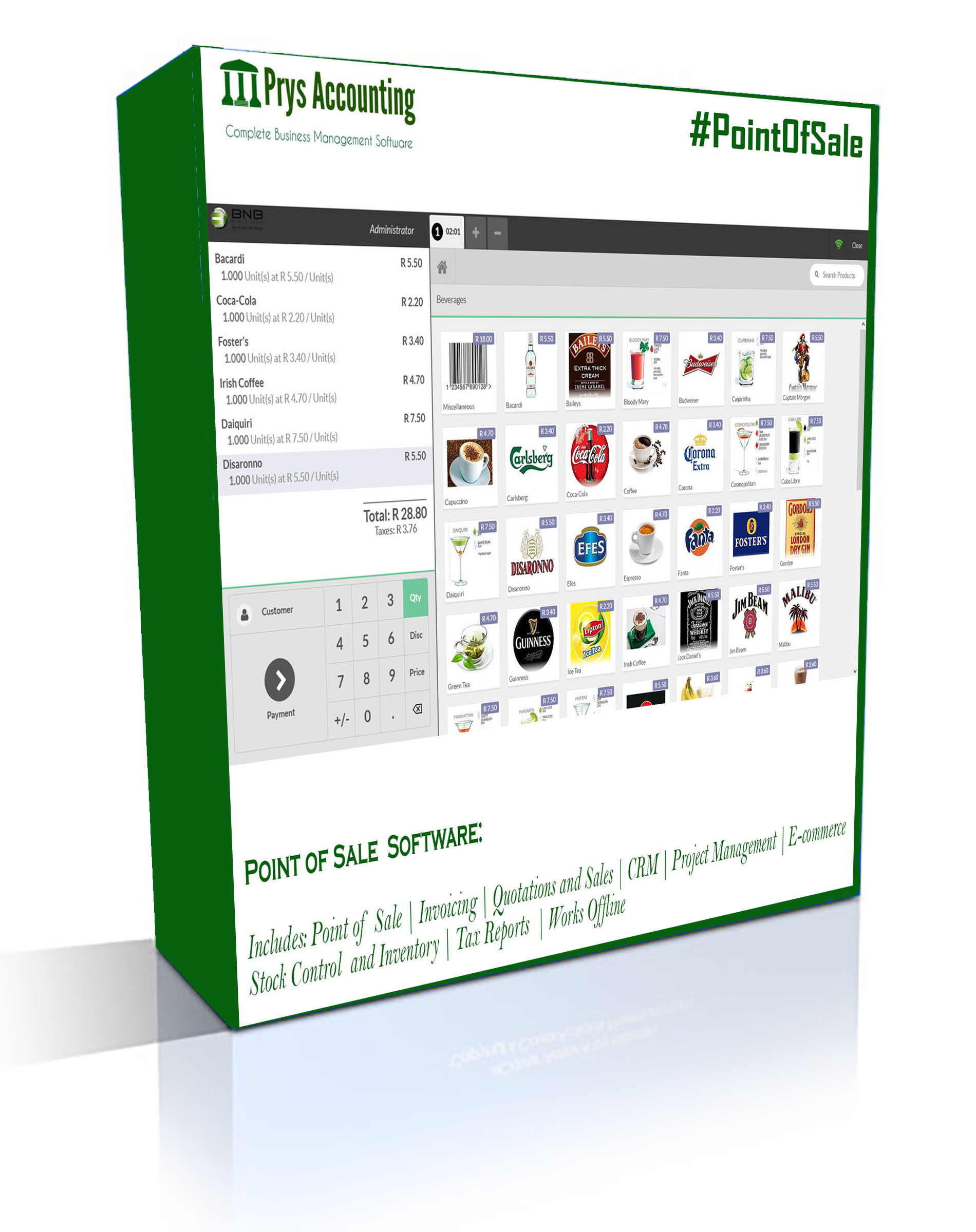 Point of Sale and Stock Control Software (Annual Subscription) #PointofSale